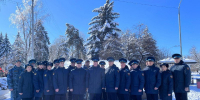 Сегодня, в День защитника Отечества состоялась церемония возложения цветов к «Вечному огню Славы» - УФССП