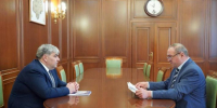 Казбек Коков встретился с Уполномоченным по защите прав предпринимателей в КБР Юрием Афасижевым - Кабардино-Балкарская правда