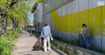 В городе состоялся масштабный общереспубликанской субботник, приуроченный к 80-летию Великой Победы.
