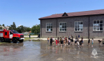 В  пришкольном  лагере  ребятам  напомнили  о безопасности