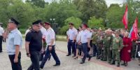 В Кабардино-Балкарской Республике офицеры приняли участие в мероприятиях, посвященных Дню ветеранов боевых действий - Следственный комитет