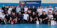 В спортивном комплексе МВД по Кабардино-Балкарской Республике состоялся турнир по мини-футболу, посвященный 89-летию Госавтоинспекции - ГИБДД КБР