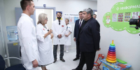 После строительства открылась новая амбулатория в селении Кенже - Министерство здравоохранения