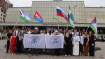 Вместе против террора: КБГУ принял участие в республиканском митинге