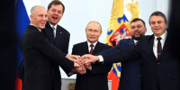 Казбек Коков поздравил жителей Кабардино-Балкарии с Днём воссоединения ДНР, ЛНР, Запорожской и Херсонской областей с Россией - Правительство КБР