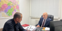 Участник программы «Герои Кабардино-Балкарской Республики», посетил Министерство промышленности, энергетики и торговли республики. - Министерство промышленности, энергетики и торговли КБР