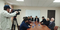 В министерстве спорта КБР состоялась пресс - конференция с победителями и призерами чемпионата и первенства мира по грэпплингу - Министерство спорта