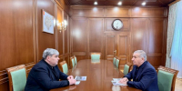 Глава КБР Казбек Коков провел рабочую встречу с главой администрации Баксанского района Адибом Абреговым - Кабардино-Балкарская правда