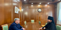Казбек Коков встретился с архиепископом Феофилактом - РИА Кабардино-Балкария