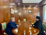 Казбек Коков встретился с архиепископом Феофилактом