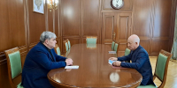 Казбек Коков встретился с министром экономического развития КБР - РИА Кабардино-Балкария