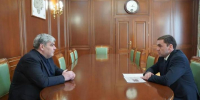 Глава Кабардино-Балкарии Казбек Коков провёл рабочую встречу с директором филиала ВГТРК ГТРК «Кабардино-Балкария» Бесланом Суйдимовым - Кабардино-Балкарская правда