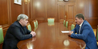 Казбек Коков встретился с директором Кабардино-Балкарского филиала ПАО «РусГидро» Виталием Тотровым - Кабардино-Балкарская правда