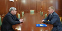 Казбек Коков провёл рабочую встречу с руководителем Кавказского управления Ростехнадзора Аланом Цалиевым - Кабардино-Балкарская правда