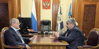 В Пятигорске прошла рабочая встреча Юрия Чайки и Казбека Кокова - Юг России
