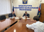 Прокурор республики и Уполномоченный по защите прав предпринимателей провели прием предпринимателей